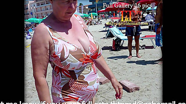 Huge Boobs Big Asses Beach Voyeur