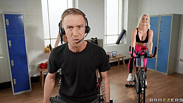 Sporty women are craving dick at the gym for sensational workout