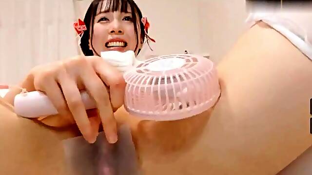 Japanese teens super wet solo show Uncensored