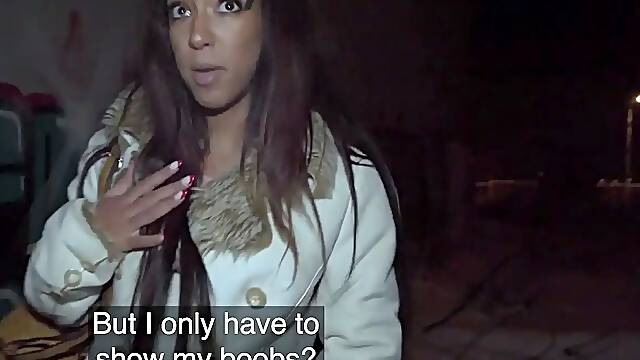 Public agent - spanish beauty with giant clit dares to have fun a kinky game - utter video