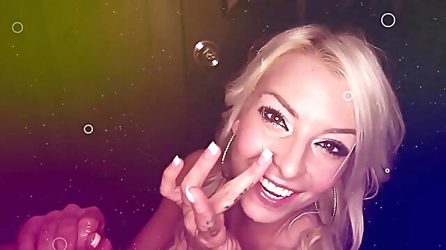 Lysagna Del Ray Gulps Eight Loads in Gloryhole Debut