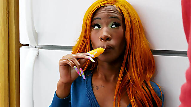 Dwarf Mini Stallion ravaged by a tall man