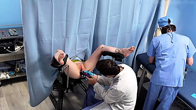 MILF housewife made to cum hard and often by perv doctor
