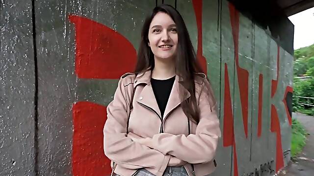 Alisha Horakova Got Fucked In Public Place With A Stranger For Money - Alisa Horakova