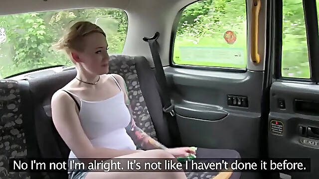 Taxi Driver Gets Longtime Lesbian To Give Cock Another Go 2