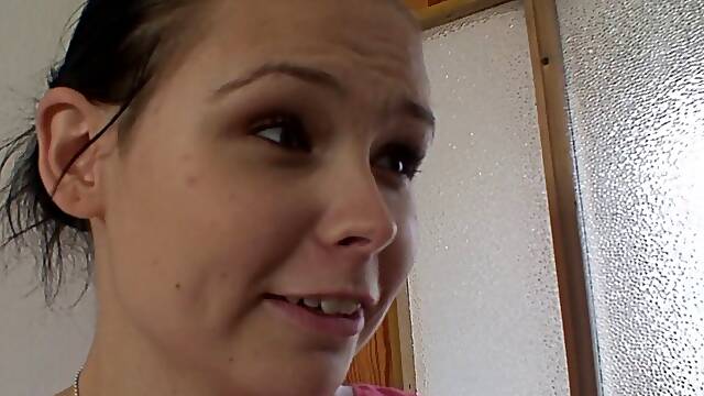 Girlfriends stepmother sucks and rides him