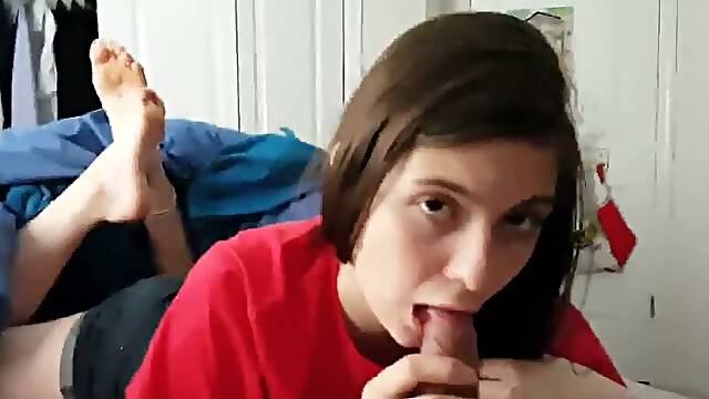 Cfnm Blowjob Swallow