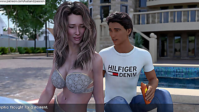 AWAM - Sam helped Sophia with the Lawn got a great view