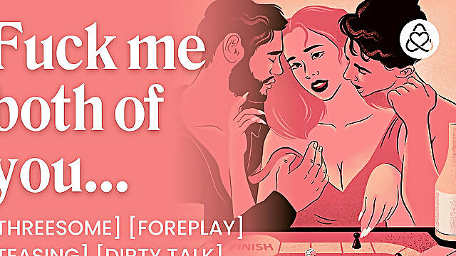 ASMR Audio Porn: Best Friend &amp; Boyfriend Fuck You Together - MMF Threesome, DP &amp; Dirty Talk - Erotic Audio Roleplay for Women