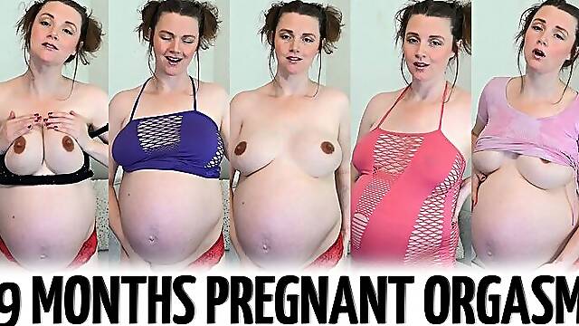 9 Months Pregnant Orgasm