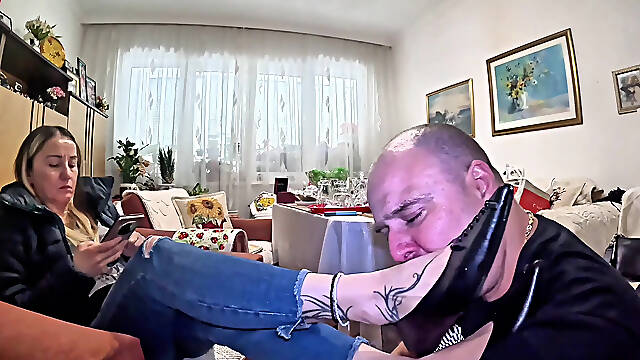 No Questions. Shoe Worship Domination on Your Knees.