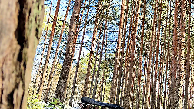 Freeze Time Woods Creepy Neighbor Freezes Cute Jogger