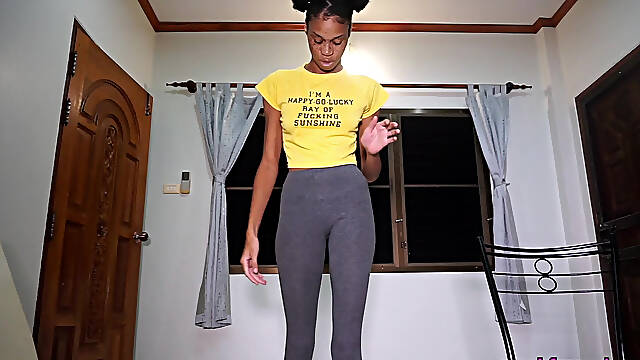 Stepdaddy Cocktease with Yoga Pants- 1080p HD