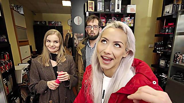 Hot Fibi Euro and Veronica Leal in a steamy threesome with Charlie Dean